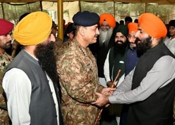 Field Marshal Syed Asim Munir, NI (M), HJ, Chief of Army Staff, visited flood affected areas of Punjab