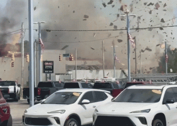 Explosion caught on camera rocks beach town after hit-and-run driver hits gas line, firefighters injured