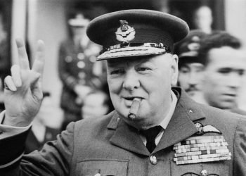 MORNING GLORY: Churchill then and now