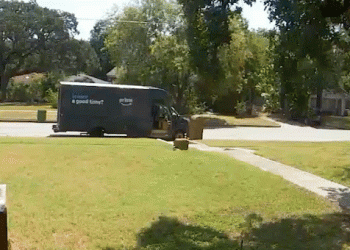 Amazon delivery driver limps away from head-on crash captured on Texas doorbell camera