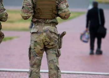 Some National Guard troops are now armed in Washington, DC