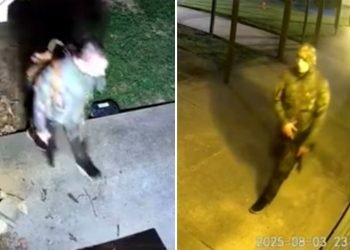 Quadruple murder suspect spotted wielding rifle as police issue lockdown alert