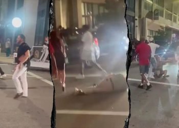 Victim in viral Cincinnati street brawl now charged in case, police say