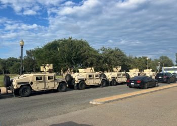 National Guard troops spotted in Washington D.C. as Trump launches crackdown on street crime
