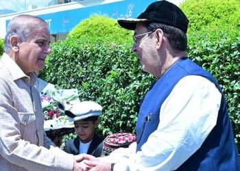 PM Shehbaz raises concerns over climate challenges during flood-hit GB visit