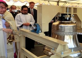 Nagasaki’s restored bell to toll after 80 years since atomic bombing