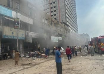 Karachi’s MA Jinnah Road firecracker warehouse blast leaves 25 injured