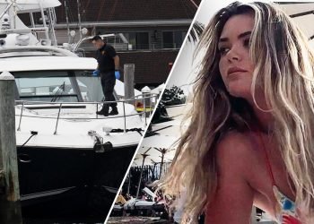 Cops sweep yacht after Irish bikini model dies in glamorous Hamptons harbor