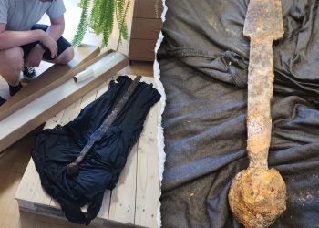 Angler expecting a fish pulls up rare 700-year-old sword: ‘Real treasures’