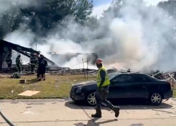 Video captures devastating aftermath of St. Louis County home explosion that left teen critically injured