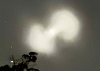 UFO mania grips small town after mysterious glowing object sighting goes viral