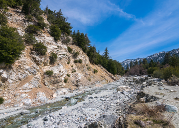 Cries for help lead rescuers to injured hiker after terrifying 25-foot plunge at popular waterfall