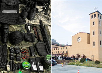 Man drove across country with weapons, made threats after targeting Catholic monastery, officials say