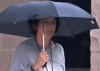 Ghislaine Maxwell goes for stroll at new minimum-security prison as former townhouse hits market