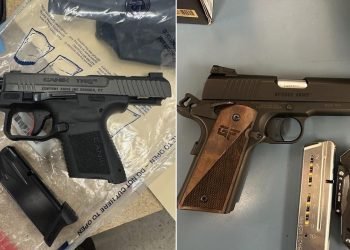 DHS releases images of firearms taken from Chicago anti-ICE protesters