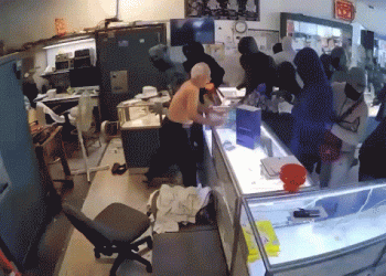 Elderly jewelry store owner hospitalized after smash-and-grab robbery leaves San Jose shop destroyed