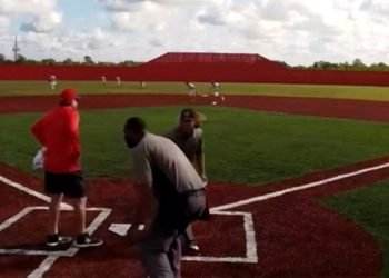 Video shows youth baseball players running for cover as shots ring out at game