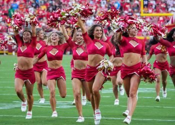 Kansas City Chiefs cheerleaders during the 2025 season
