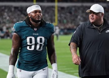 NFL world furious after Eagles’ Jalen Carter gets ejected for spitting on Cowboys star