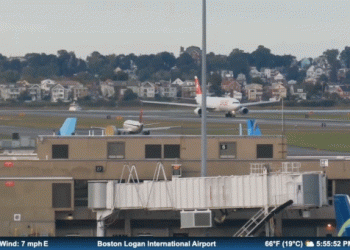 Passenger jet aborts Boston takeoff after flame and smoke spew from engine