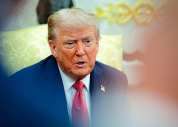 As Trump’s bawdy birthday message to Jeffrey Epstein appears, he still insists he never sent it