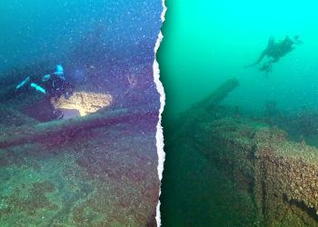 Wisconsin researchers stunned by discovery of Lake Michigan ‘ghost ship’ lost since 1886 storm