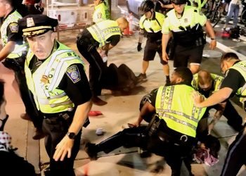 Police union leader says pro-Palestinian rioters ‘lured’ officers into ‘gauntlet,’ warns agitators