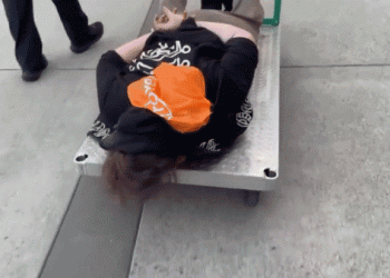 ICE video goes viral as agency uses cart to wheel Portland protester into custody: ‘Refuse to walk? We’ll give you a ride’