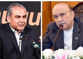 President Zardari ‘ropes in’ Naqvi to mediate between PML-N, PPP