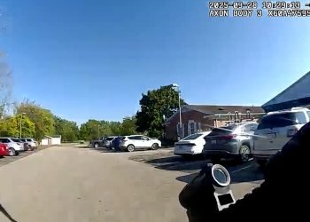 Michigan church shooting bodycam video shows police confront gunman